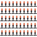 Linghhang - 100pcs goutteurs d'irrigation  dbit rglable micro spray, ttes de brumisateur d'irrigation ...