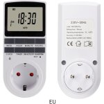 Linghhang - 2 pack) prise programmable digitale avec compte  rebours minuterie numrique journalier ...