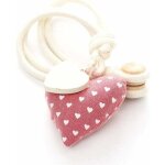 Linghhang - 2 pcs rideau cravates dos belle forme de coeur rideau magntique embrasses coton naturel ...