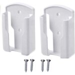 Linghhang - lot de 2 supports muraux pour tlcommande pour tv et systme de climatisation