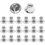 Linghhang - 20 pices petites clochettes(argent), vintage petite cloche pour dcorations de festival ...