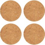 Linghhang - 4 pices disque de protection plante toiled paillage coco paillage chanvre tapis de coco ...