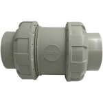 Linghhang - diamtre(40mm)tanche lmell gris clapet anti - retour en ligne pour machine  laver