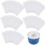Linghhang - lot de 40paires de chaussettes de piscine pour filtre de piscine, panier de nettoyage pour ...