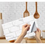 Linghhang - 6 pièces stickers carrelage cuisine(blanc), autocollant en tuile auto - adhésif sticker imperméabl ... Linghhang - 6 pièces stickers carrelage cuisine(blanc), autocollant en tuile auto - adhésif sticker imperméabl ...