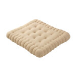 Linghhang - beige)1 pcs adorable coussin imitation biscuit rectangle coussin pour sige, sol, bar, salle ...