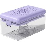 Linghhang - boîte à savon, Étui moussant portable, support avec drainage, boîte de rangement étanche ... Linghhang - boîte à savon, Étui moussant portable, support avec drainage, boîte de rangement étanche ...