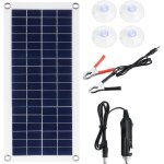 Linghhang - chargeur de batterie de panneau solaire 20w, kit de charge de maintien de panneau solaire ...