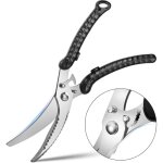 Linghhang - ciseaux de cuisine, ciseaux  volaille cisailles cuisine, ciseaux multi - usages avec fonction ...