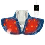 Linghhang - coussin chauffant epaules et dos tour de cou, coussin de thermothrapie pour soulager la ...