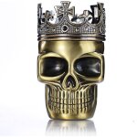 Linghhang - grinder king skull age couronné roi crâne pollen crusher pour épice, café, herb Épices (bronze) ... Linghhang - grinder king skull age couronné roi crâne pollen crusher pour épice, café, herb Épices (bronze) ...