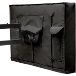 Linghhang - housse protection cran tv rsistante intempries - noir 40 - 42 patio jardin