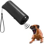 Linghhang - noir) r�pulsif ultrasonique pour chien � led, r�pulsif ultrasonique 3 en 1 pour animaux de ...