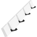 Linghhang - pat�re murale porte manteau mural en bois avec pliable crochet pour suspendre echarpes sacs ...