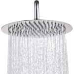Linghhang - pomme de douche ronde haute pression ultra - mince en acier inoxydable de 10 pouces, pomme ... Linghhang - pomme de douche ronde haute pression ultra - mince en acier inoxydable de 10 pouces, pomme ...