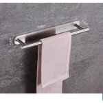 Linghhang - porte serviettes mural 40 cm - acier inox sans rouille - serviette barre convient dans la ...