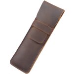 Linghhang - porte - stylo en cuir fait à la main, pochette multi - stylo, housse de protection en cuir ... Linghhang - porte - stylo en cuir fait à la main, pochette multi - stylo, housse de protection en cuir ...