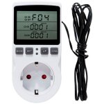 Linghhang - prise thermostat, regulateur temprature numrique, prise programmable digitale avec sonde, ...
