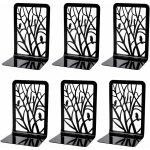 Linghhang - serre - livres, serre - livres, serre - livres, 3 paires de serre - livres en mtal antidrapant ...