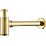 Linghhang - siphon de lavabo en acier inox, universel syphon design 1 1 / 4 x 32mm, réglable anti odeur ... Linghhang - siphon de lavabo en acier inox, universel syphon design 1 1 / 4 x 32mm, réglable anti odeur ...