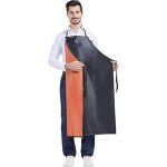 Linghhang - tablier de travail mince pvc poids l�ger imperm�able tablier tablier de jardin d'abattoir ...