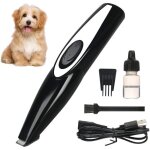 Linghhang - tondeuse �lectrique pour animal domestique usb rechargeable sans fil petite tondeuse � cheveux ...