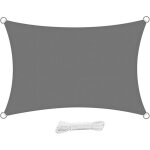 Linghhang - voile d'ombrage rectangulaire 3x4 mètre imperméable voile ombrage résistant à l'eau anti ... Linghhang - voile d'ombrage rectangulaire 3x4 mètre imperméable voile ombrage résistant à l'eau anti ...