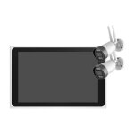 Link2home kit 2 camras de surveillance wifi + 1 cran nvr pour intrieur et extrieur