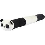 Linnea - boudin de porte en polyester panda collection kawaii noir et blanc