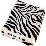 Drap de bain absorbant 100% coton 85x200cm zebra z�bre 85x200 cm
