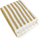 Drap de douche coton santorini a rayures