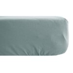 Linnea - drap housse uni percale de coton manoir bonnet de 40 cm 160x200 cm Linnea - drap housse uni percale de coton manoir bonnet de 40 cm 160x200 cm