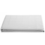 Linnea - drap plat satin de coton concerto carreaux 270x300 cm Linnea - drap plat satin de coton concerto carreaux 270x300 cm