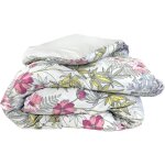 Linnea - housse de couette satin de coton anas multicolore 240x220 cm