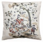 Housse de coussin collection milady 45x45 cm