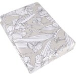 Linnea - parure de drap flanelle orchide 240x300 cm
