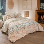 Linnea - parure de lit coton evasion taie 65x65 cm 140x200 cm