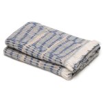 Plaid santorin mousseline de coton