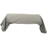 Taie de traversin percale de coton gabin �pice 200x43 cm