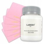 Liquide + 5 chiffons pour nettoyer et polir les parures de bijoux