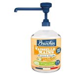Liquide vaisselle mains briochin au savon de marseille et fleur d'oranger - flacon pompe de 500 ml