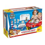 Lisciani - pupitre cratif - paw patrol - jouer et colorier les personnages paw patrol