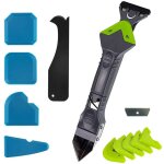 Lisseur joint silicone, nouvelle mise  niveau grattoir d'angle de colle de verre de calfeutrage, grattoir ...