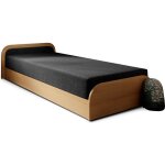 Les tendances - lit 1 place avec coffre de rangement parko ? confort et praticité - marron / noir - modéle ... Les tendances - lit 1 place avec coffre de rangement parko ? confort et praticité - marron / noir - modéle ...