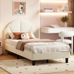 Lit 90x190 cm, lit simple 90x190, lit princesse, lit fille, lit enfant, lit adulte, avec sommier � lattes, ...