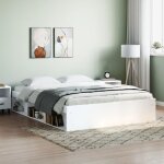 Maisonchic - lit adulte - 140 x 190 cm, cadre de lit blanc 140x190 cm ksaw46594 design in