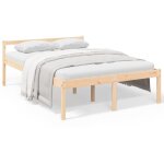 Lit adulte?lit pour personne �g�e 120x190 cm petit double bois massif pin cwv59007