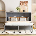 Lit armoire 140x200 cm, avec sommier  lattes, lit pliant mural, lit armoire vertical avec sommier  ...