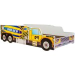 Lit auto enfant 140x70 - bétonnière Lit auto enfant 140x70 - bétonnière