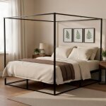 Lit � baldaquin batoni 180 x 200 cm